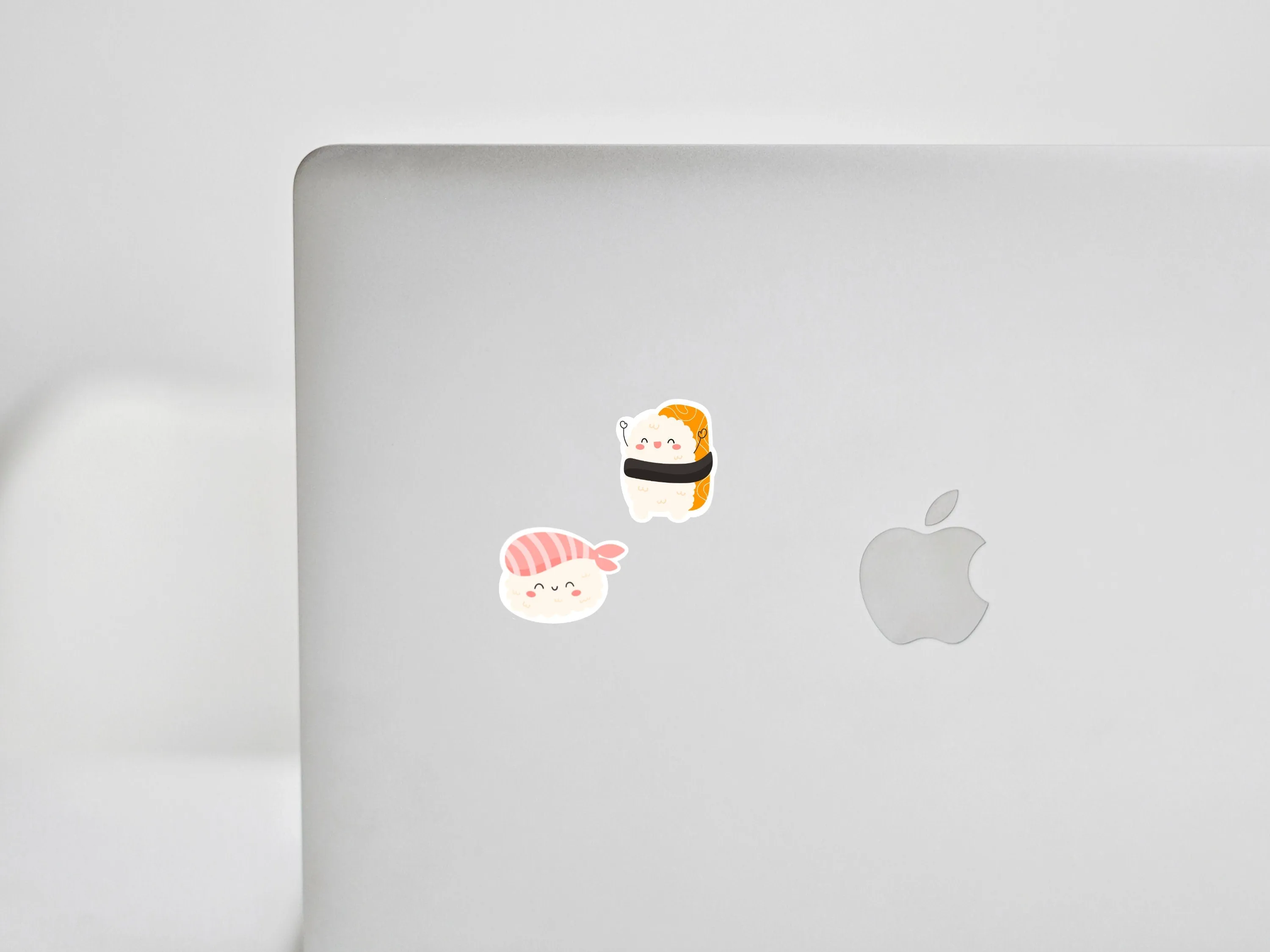 Mini Sushi Sticker Sheet Cute Sushi Seafood Cartoon Small Sticker