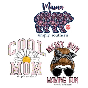 Mom Sticker Set by Simply Southern