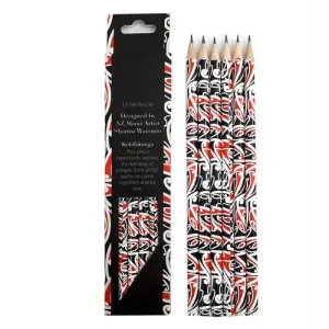 Māori Design Pencils - Pack of 6