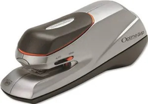 Optima Grip Electric Stapler 20-Sheet Capacity Silver