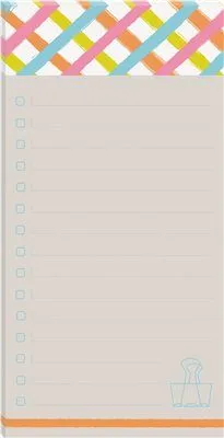 Post-It Assorted Printed Note Pads 4 Inch  X 8 Inch  Lined 75 Sheets Per Pad 3 Pads Per Pack