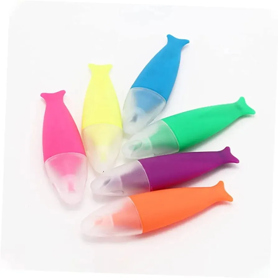 Rainbow Adorable Fish Highlighters