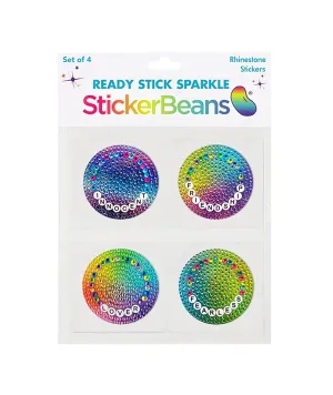 Sticker Beans Friendship Bracelet Set of 4 Stickers