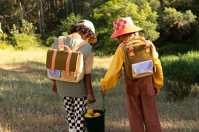 Sticky Lemon School Bag | Farmhouse Corduroy Pear Jam