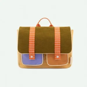 Sticky Lemon School Bag | Farmhouse Corduroy Pear Jam