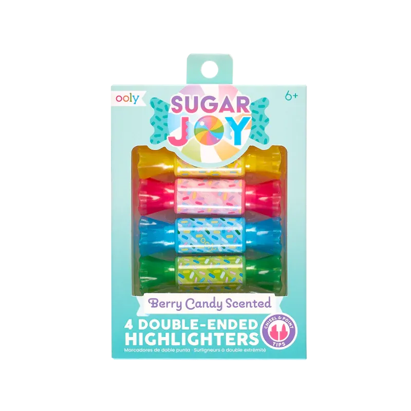 Sugar Joy Scented Double-Ended Highlighters