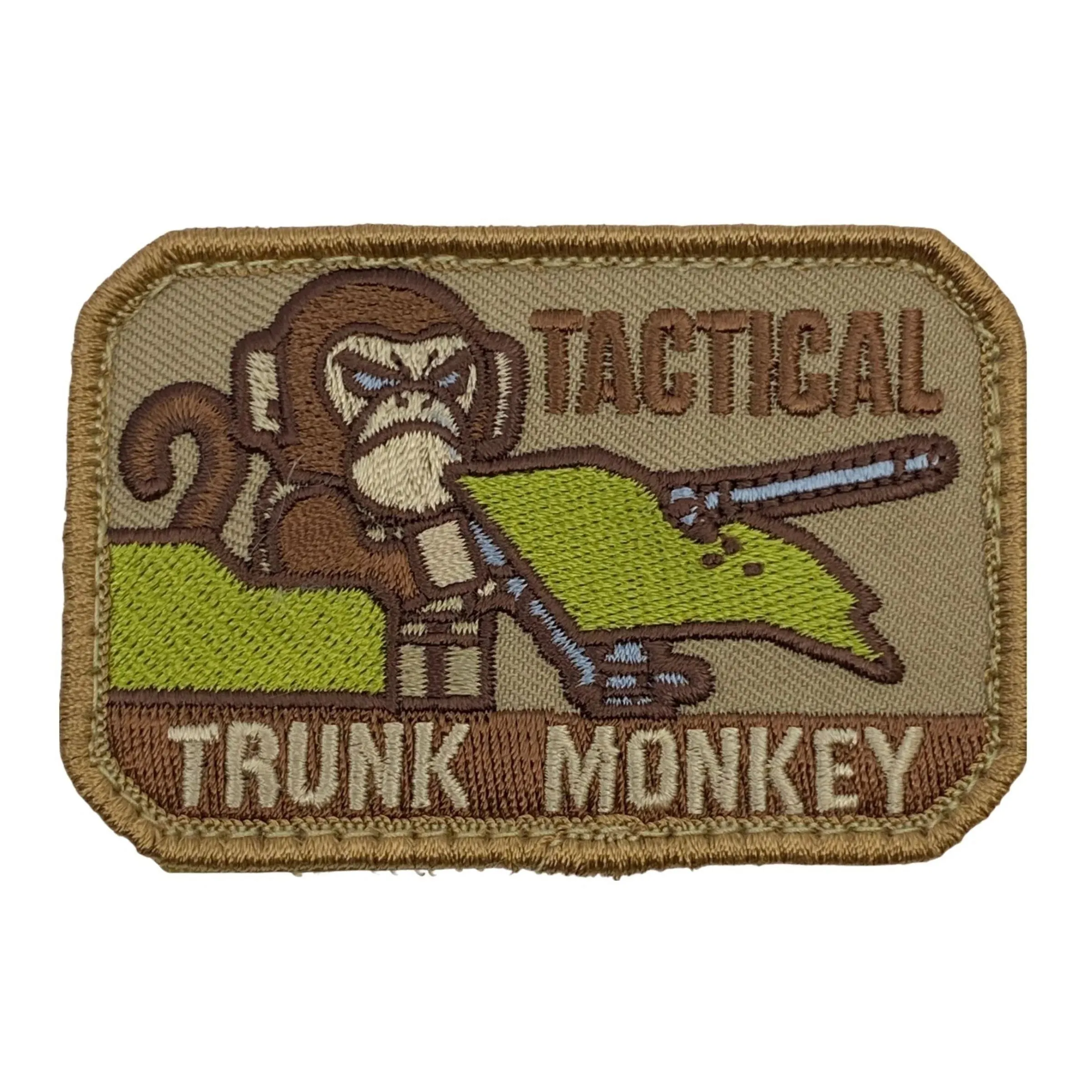 Tactical Trunk Monkey - Embroidered Patch