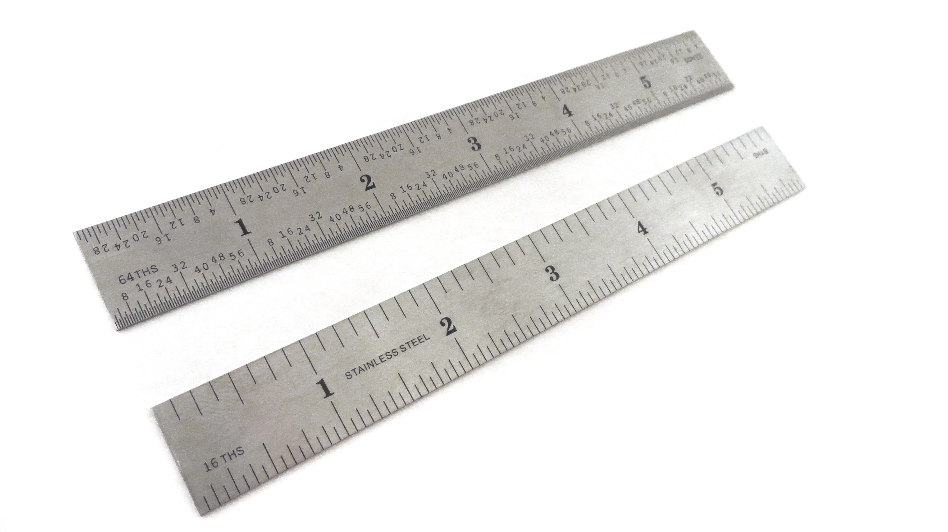 Taytools Stainless Steel 4R Machinist Rulers 6" to 24"