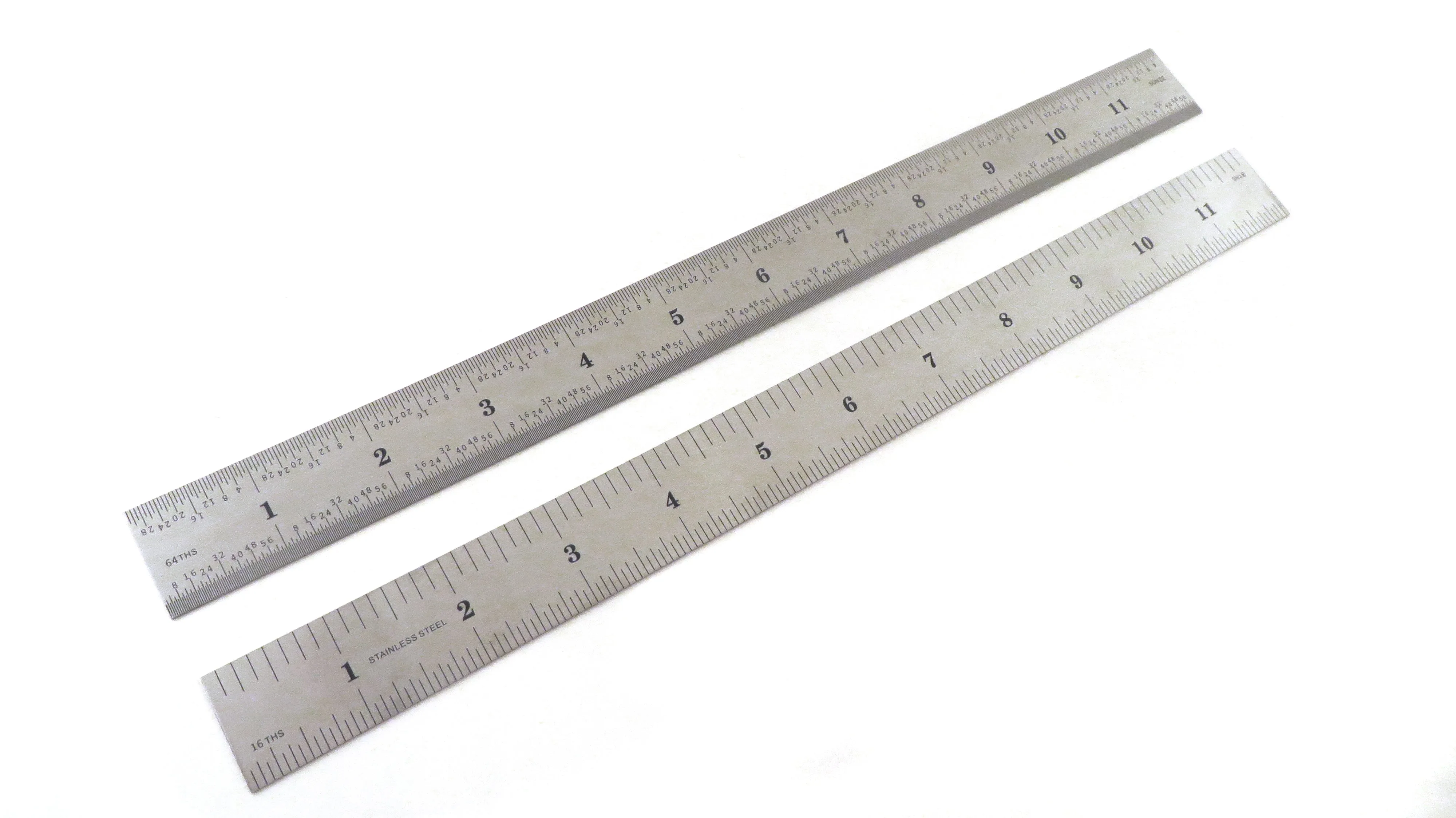 Taytools Stainless Steel 4R Machinist Rulers 6" to 24"