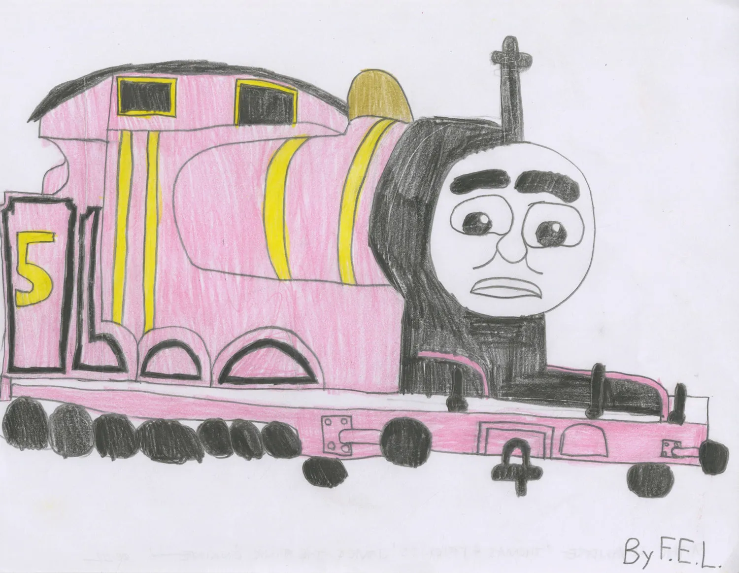Thomas and Friends' James the Pink Engine (D1415)