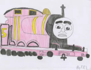 Thomas and Friends' James the Pink Engine (D1415)