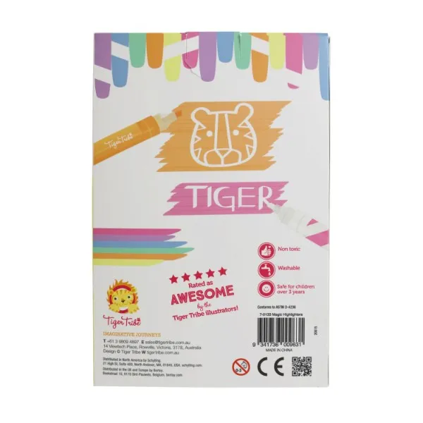 Tiger Tribe TT7-0133 Magic Highlighters