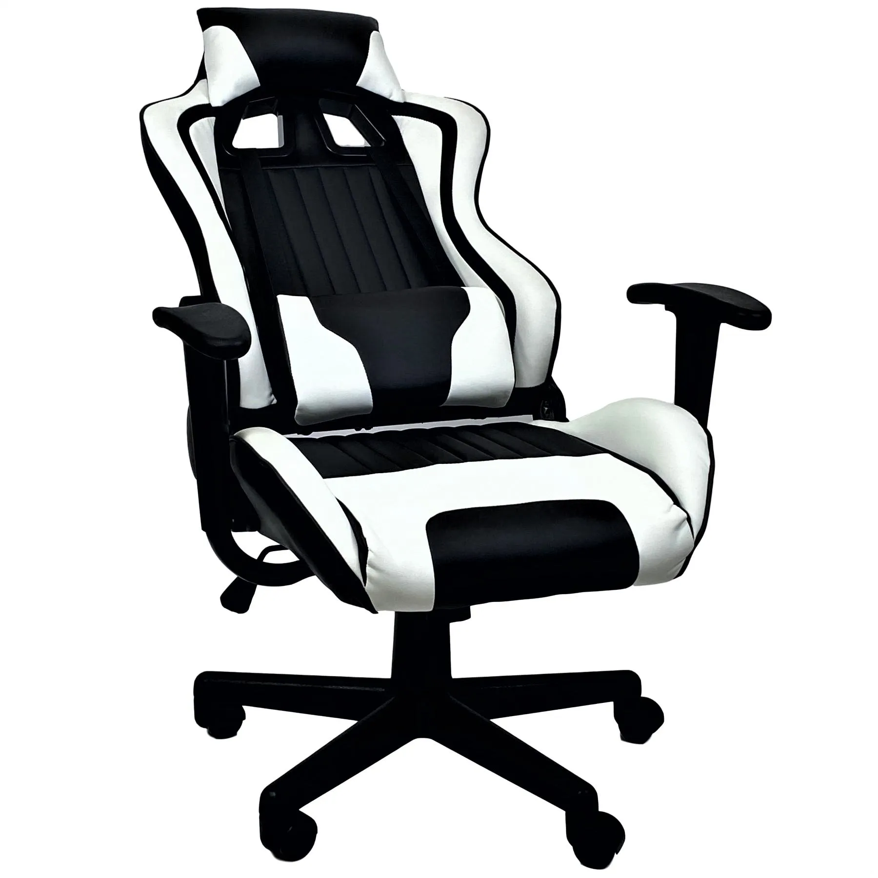 TITAN-X SERIES/ 1063 GAMING CHAIR (BLACK & WHITE)