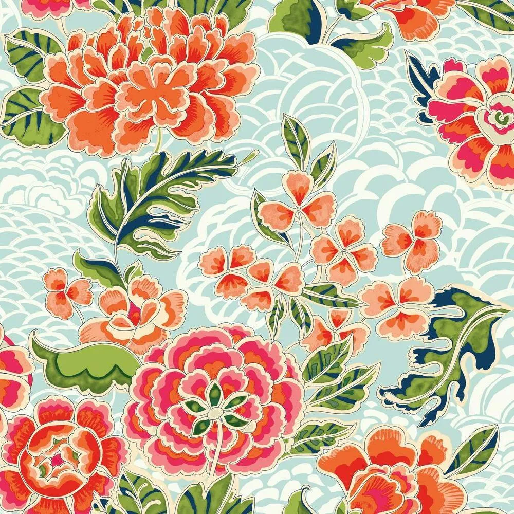 Waverly Zen Garden Peel and Stick Wallpaper