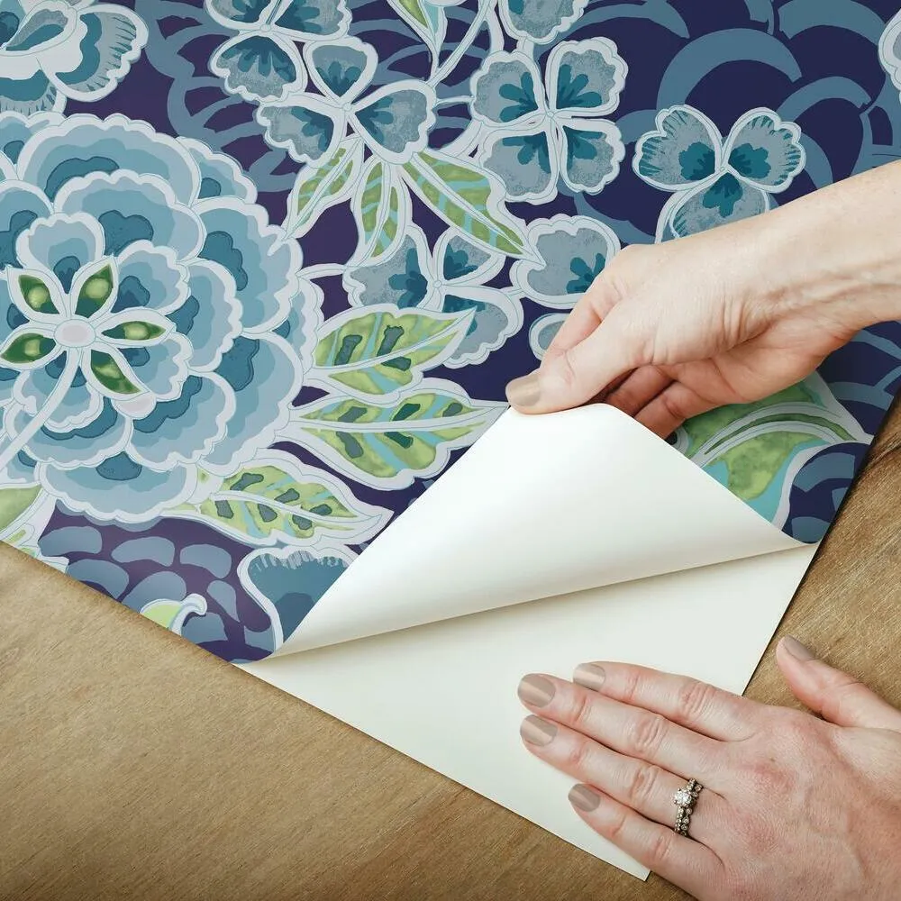 Waverly Zen Garden Peel and Stick Wallpaper