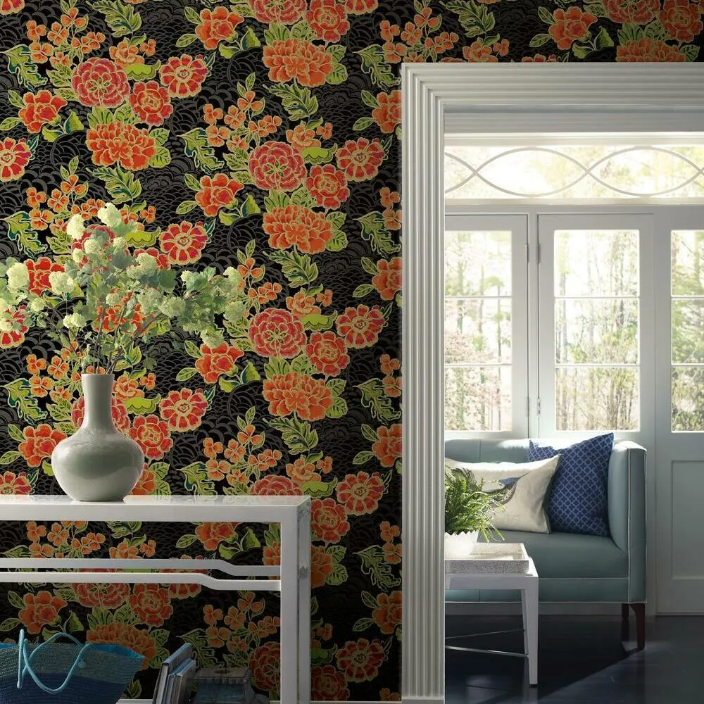 Waverly Zen Garden Peel and Stick Wallpaper