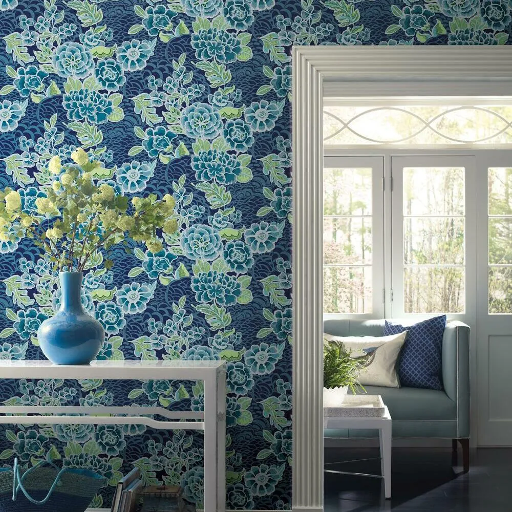 Waverly Zen Garden Peel and Stick Wallpaper