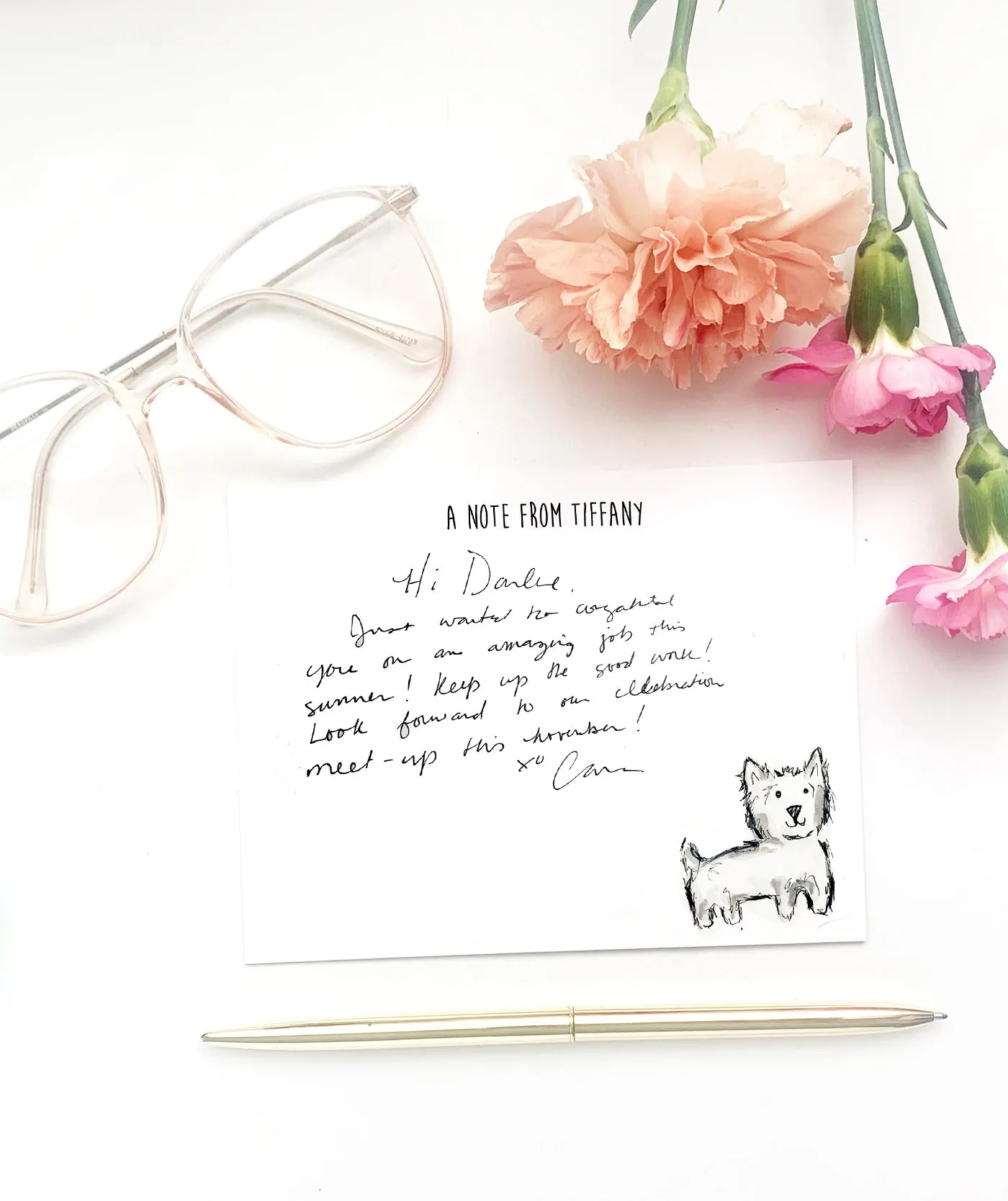 Westie Dog Personalized Stationery