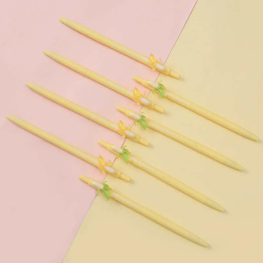 X 22532 BANANA RETRACTABLE GEL PEN-DISCONTINUED