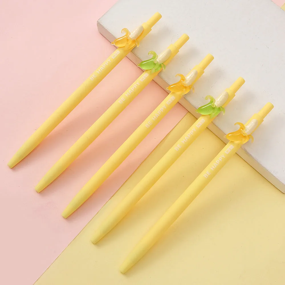 X 22532 BANANA RETRACTABLE GEL PEN-DISCONTINUED